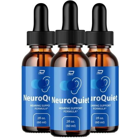 Neuro Quiet Healthy Ear Support Supplement – NeuroQuiet Capsules Ear Ringing Relief, Quiet Neuro for Hearing Support, 3 Pack, 3 Month Supply
