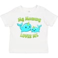 thumbnail image 3 of Inktastic My Mommy loves me- cute narwhal Boys or Girls Toddler T-Shirt, 3 of 5