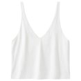 thumbnail image 5 of Karymi T Shirts for Women Racerback Deep V Cami Tank Top, Wide Fixed Shoulder Straps Slim Sleeveless Vest, Low Cut Layering Camisole Summer Tops for Women 2026, 5 of 5
