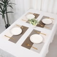thumbnail image 7 of Unique Bargains Placemats for Kitchen Table Heat Resistant Table Placemats Light Coffee, 7 of 7