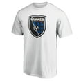 thumbnail image 2 of Men's White San Jose Earthquakes Logo T-Shirt, 2 of 3