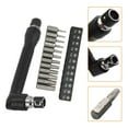 thumbnail image 6 of L-type Ratchet Wrench T6-T40 Magnetic Security Torx Bits Set With Right Angle Screwdriver Handle Quick Socket Wrench Hand Tools, 6 of 6