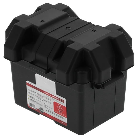 Caja de batería, caja de batería multifuncional Almacenamiento de batería Accesorio para automóvil Máxima confiabilidad