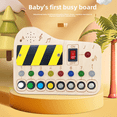 thumbnail image 5 of Juguete de educación temprana LED Switch Busy Board para niños, 5 of 5