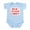 Sky Blue, variant on CafePress - Kiss Me: Jewish & Italian Infant Bodysuit - Baby Light Bodysuit, Size Newborn - 24 Months