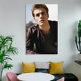 thumbnail image 6 of Paul Wesley HOT Actor Poster American Canvas Art Poster and Wall Art Picture Print Modern Family bedroom Decor Posters 24x36inch(60x90cm), 6 of 6