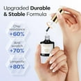 thumbnail image 2 of Modelones Gel Top Coat Set, 2pc Clear Glossy Finish, Long Lasting Top Coat for Gel Polish & Acrylic Nails, Includes Nail Lamp for Home & Professional Use, 2 of 7