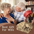 thumbnail image 6 of MMYGU to My Wife Blanket Gift for Wife from Husband Wedding Anniversary Birthday Blanket Romantic Gifts for Wife 40x50in, 6 of 7