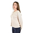 thumbnail image 2 of Cardigan de punto con botones Roman Fashion /Juvenil, 3140 (Beige) beige CH, 2 of 6