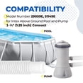 thumbnail image 3 of Manguera para Piscina ANTOBLE para Bomba de Piscina Elevada Intex 1,25 m, 3 of 6