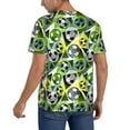 thumbnail image 5 of Haiem Hip Hop Hipster Baseball Jersey Button Down Shirts Sports Uniforms Men Women Jersey(Football Doodle,X-Large), 5 of 9