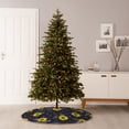 thumbnail image 6 of Rateoe Sunflowers Pattern Christmas Tree Skirt with Ties , Christmas Tree Decorations, Farmhouse Christmas Decor Xmas Holiday Decorations-30", 6 of 6