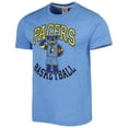 thumbnail image 2 of Unisex Homage Light Blue Indiana Pacers Team Mascot Tri-Blend T-Shirt, 2 of 3