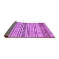thumbnail image 2 of Ahgly Company Indoor Round Abstract Purple Modern Area Rugs, 8' Round, 2 of 4