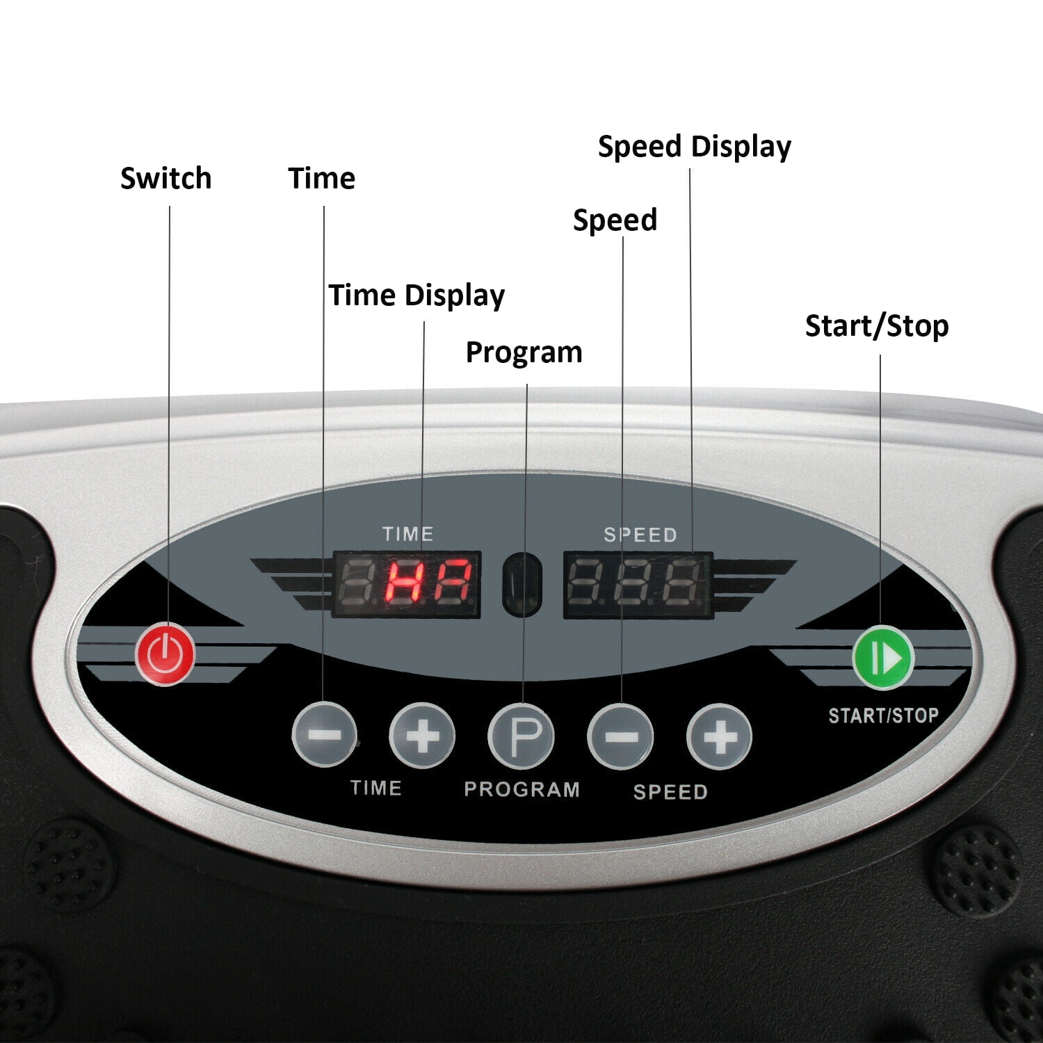 iMeshbean 200W Vibration Platform Plate Exercise Machine Power Fit Body Workout Fitness Standing Shaking Machine 99 Levels
