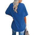 thumbnail image 2 of Sherrylily Women Oversized T Shirts Tees Half Sleeve V Neck Comfy Tunic Top, 2 of 3