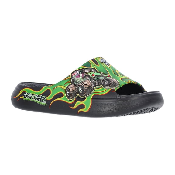 Monster Jam Boys Feature Slide Sandals