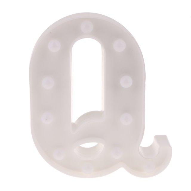 Luz de marquesina alfabeto LED Sunnimix Luces del alfabeto