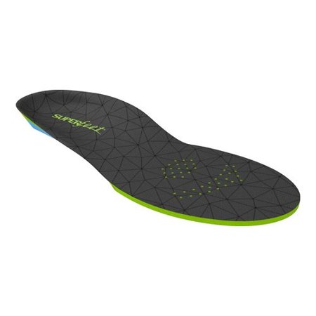 Superfeet Flexmax Athletic Comfort Shoe Insoles, Emerald, Small/6.5-8 Women's/5.5-7 Men's M US