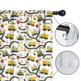thumbnail image 4 of Blackout Kids Curtains,Cartoon Construction Vehicles Roads Childrens Insulated Curtains Set Of 2,Bedroom Essentials,Toddler Room Decor 42"x54", 4 of 5