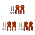 thumbnail image 3 of relayinert Durable And Enhanced Control Motorcycle Extension For CRF50 KLX110 TTR50 DRZ Orange 3Set, 3 of 6