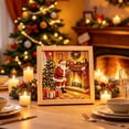 thumbnail image 6 of Christmas DIY Color Diamond Art Kits for Adults, Santa Claus Snowman Teddy Bear Crystal Bead Art Set, 3D Embossed Handmade Canvas Art, Home Wall Table Decor, Stress Relief Craft & Xmas Holiday Gift, 6 of 9