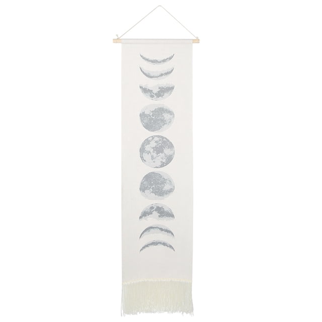 Tapiz de pared, colgante con estampado lunar de luna, tapiz colgante, tapiz de luna, diseño revolucionario
