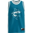 thumbnail image 2 of Men's GameDay Greats  Teal Hawaii Pacific Sharks  Lightweight Basketball Jersey, 2 of 4