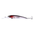 thumbnail image 2 of NIBOLOG 12.5cm/11g Lure Bait 3D Simulated Fisheye Treble Hook Simulation Tempting Angling Slow Sinking Minnow Lure Outdoor Fishing, 2 of 8
