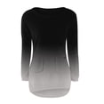 thumbnail image 5 of VISALY Pullover Crewneck Sweaters Oversized Sweaters Loose Fluffy Fuzzy Pullover Long Sleeve Jumper Sweaters Long Sweatshirts Tunic Tops with Pockets Essentials Hoodie Dressy Top Fashion Tops Grey 3Xl, 5 of 5
