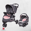 Baby Car Seat Stroller Combo Set Baby Infant Kid Newborn Safe Travel System Pink