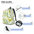 thumbnail image 4 of Yiaed Yellow Dandelions Print Backpack, Premium Laptop Backpack, Travel Backpack for Women, Lightweight Backpacks, Comfortable Back Pack-Small, 4 of 7
