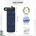 thumbnail image 4 of Pofeuu Shining Christmas Tree Print 18oz Sports Insulated Kettle, Sports Bottle Water Bottles For Men Women For Gym Hiking Camping Running Mountain Bike Outdoor Sports, 4 of 8