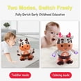 thumbnail image 3 of Baby Cow Musical Toy with Music & Lights, Walking Dancing Cow, Interactive Sensory Toy for Boys & Girls, Christmas Birthday Gift for Kids, 3 of 5