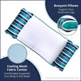 thumbnail image 3 of Hamaca Monterey 4 en 1 Pool Float Aqua Original para adultos, 3 of 9