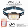 thumbnail image 3 of Linterna portátil de 1800 mAh con reflector para acampar con carga tipo C (marrón W6106A), 3 of 8