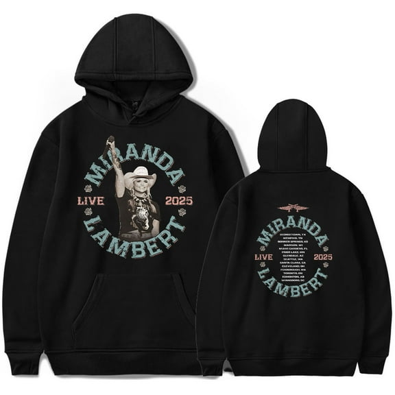Miranda Lambert Merch Hoodie Women Man Classic Long Sleeve Pullover Stylish Fashion Streetwear