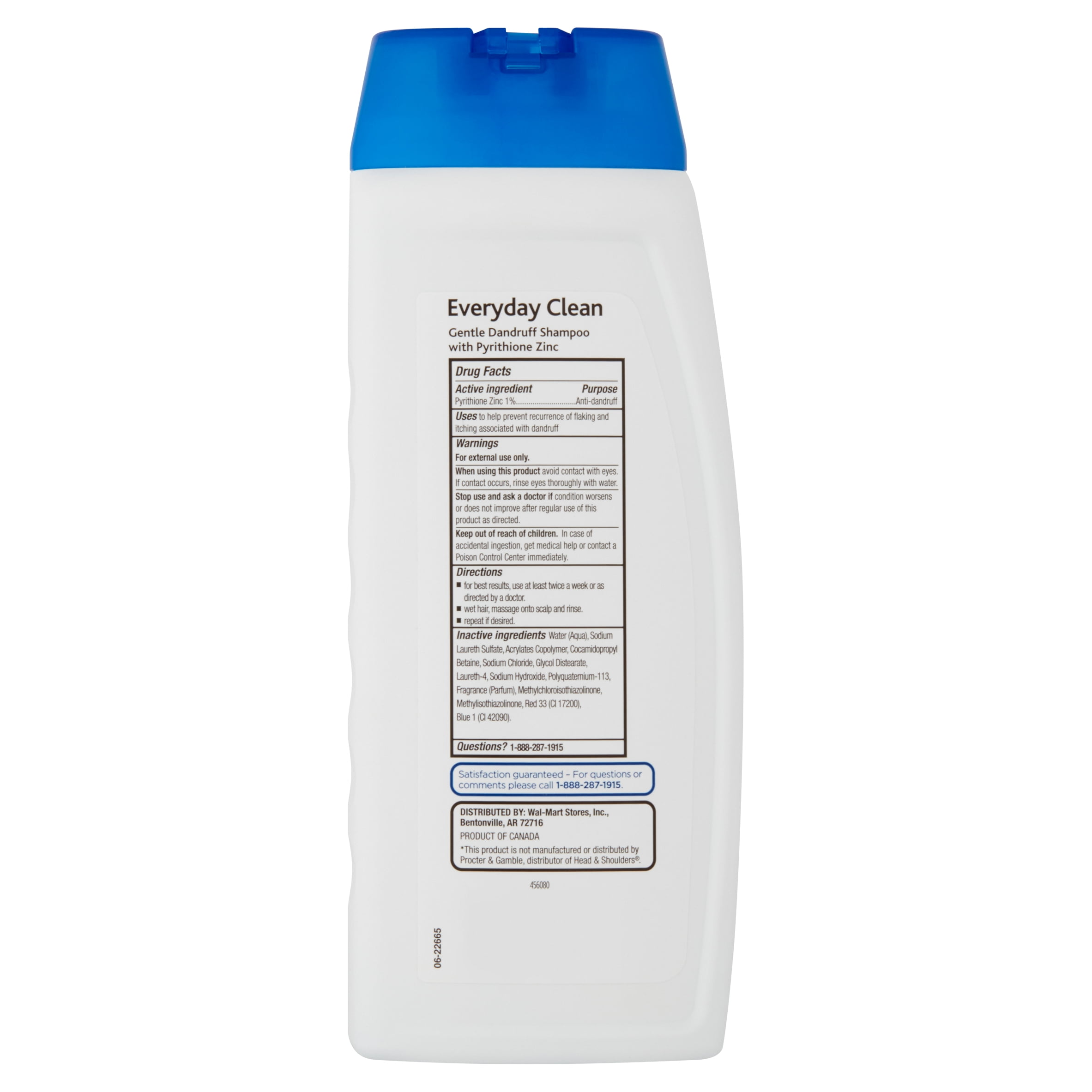 Equate Everyday Clean Gentle Dandruff Shampoo, 23.7 fl oz