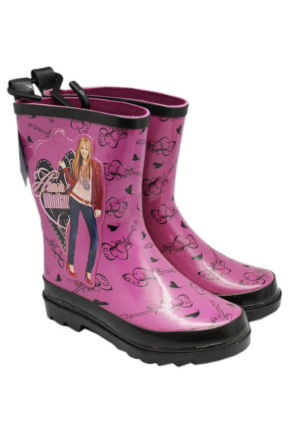 Hannah Montana Girl's Rainboots size 11/12