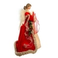 thumbnail image 4 of Kurt Adler UL 10-Light 16-Inch Red and Ivory Angel Treetop, 4 of 8