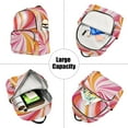 thumbnail image 5 of FORMRS Mini Backpack Purse for Women Travel Daypack Casual Shoulder Bag, Swirling Lines, 5 of 7