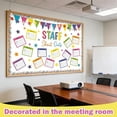 thumbnail image 4 of Employee Recognition Bulletin Board Decor - 20 Paper Cutouts Expressing Appreciation and Acknowledgment, Perfect for School, Classroom, and Office Wall Decor, 4 of 6