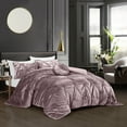 thumbnail image 2 of Grace Living Sedona 5pc Full/Queen Comforter Set, Blush, 2 of 9