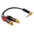 thumbnail image 1 of Cable de Adaptador de 3.5mm Varón de ángulo de 90mm 90  degree Cable de Micrófono XLR, 1 of 7