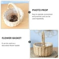 thumbnail image 6 of MRLESS Woven Flower Storage Basket Rattan 20x17x10cm, 6 of 6