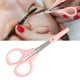 thumbnail image 5 of Tijeras para pestañas, tijeras para cejas de acero inoxidable, tijeras para cejas, tijeras para recortar pestañas, tecnología de vanguardia, 5 of 8