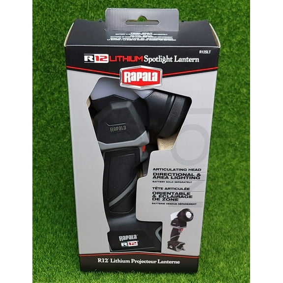 Rapala R12 Lithium LED Hand-Held Spotlight/Lantern 1000 Lumens - R12SLT