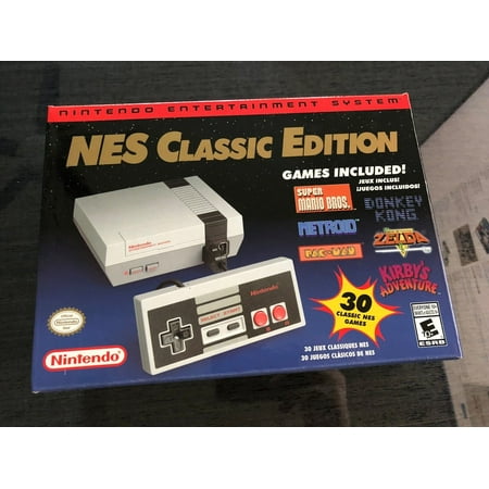 Authentic Nintendo Classic Edition NES Mini Game Console USA Brand New