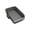 Gray, variant on Open Top Cat Litter Box with High Sides, Splash-Proof Kitty Litter Pan with Removable Base, Easy Cleaning