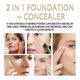 thumbnail image 4 of Jaysuing Double-Headed Liquid Concealer Spot Acne Marks Natural Concealer Long-Lasting Makeup Invisible Pores Liquid Concealer - 7Ml, 4 of 4